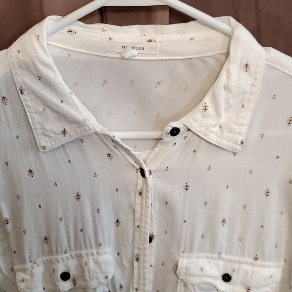 Maurices Button Up Shirt